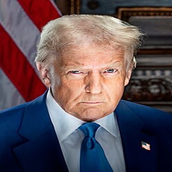 January 2025 Official Presidential Portrait of Donald J. Trump