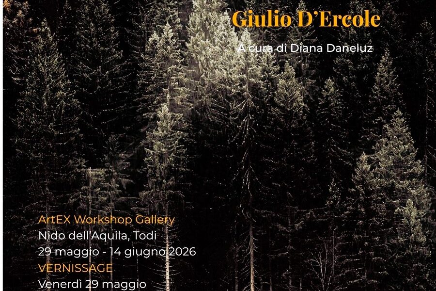Locandina Interpreting Landscapes. Another Italy Mostra fotografica di Giulio DErcole 1200 x 1500 900 x 1125