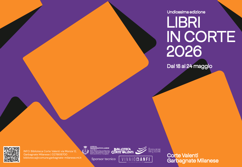 Locandina Libri in Corte 2026