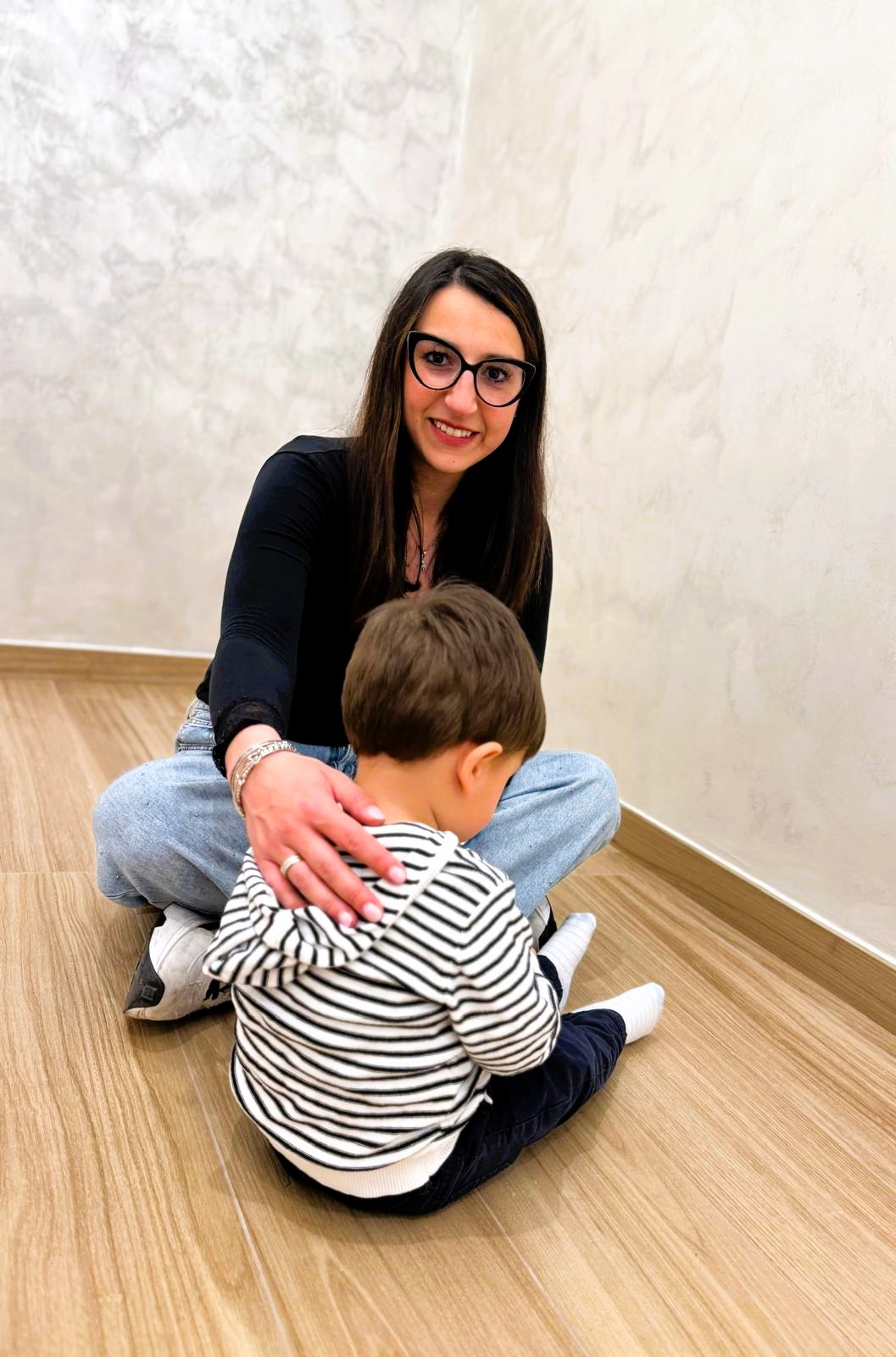 Maria Spadoni in famiglia