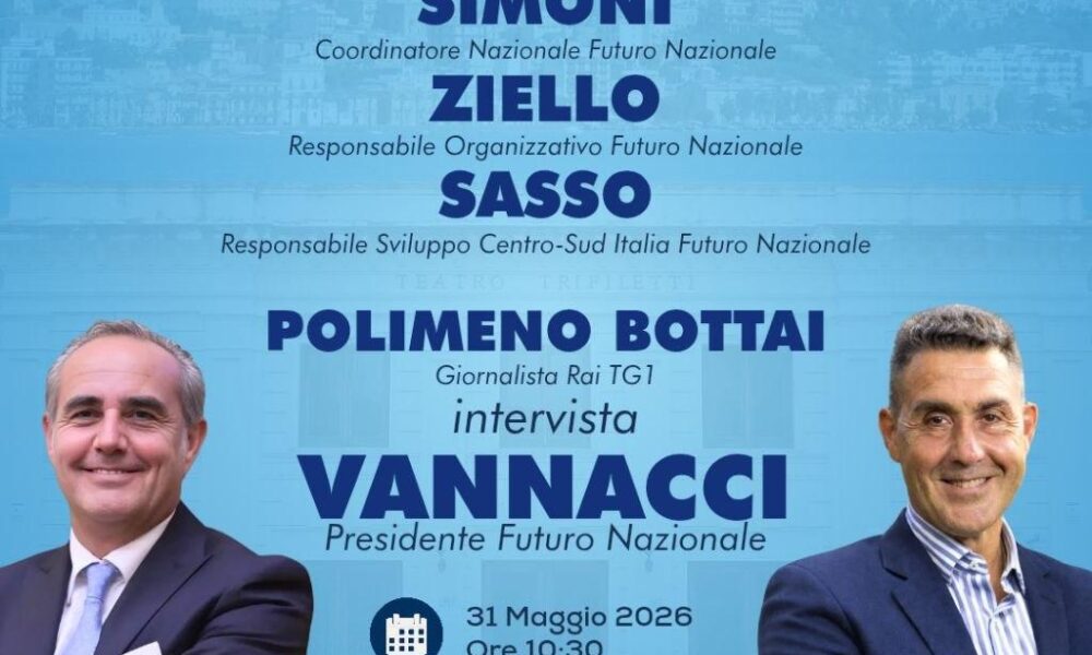 MILAZZO AL CENTRO DEL DIBATTITO POLITICO: ROBERTO VANNACCI ATTESO AL TEATRO TRIFILETTI PER “VERSO UN FUTURO NAZIONALE”