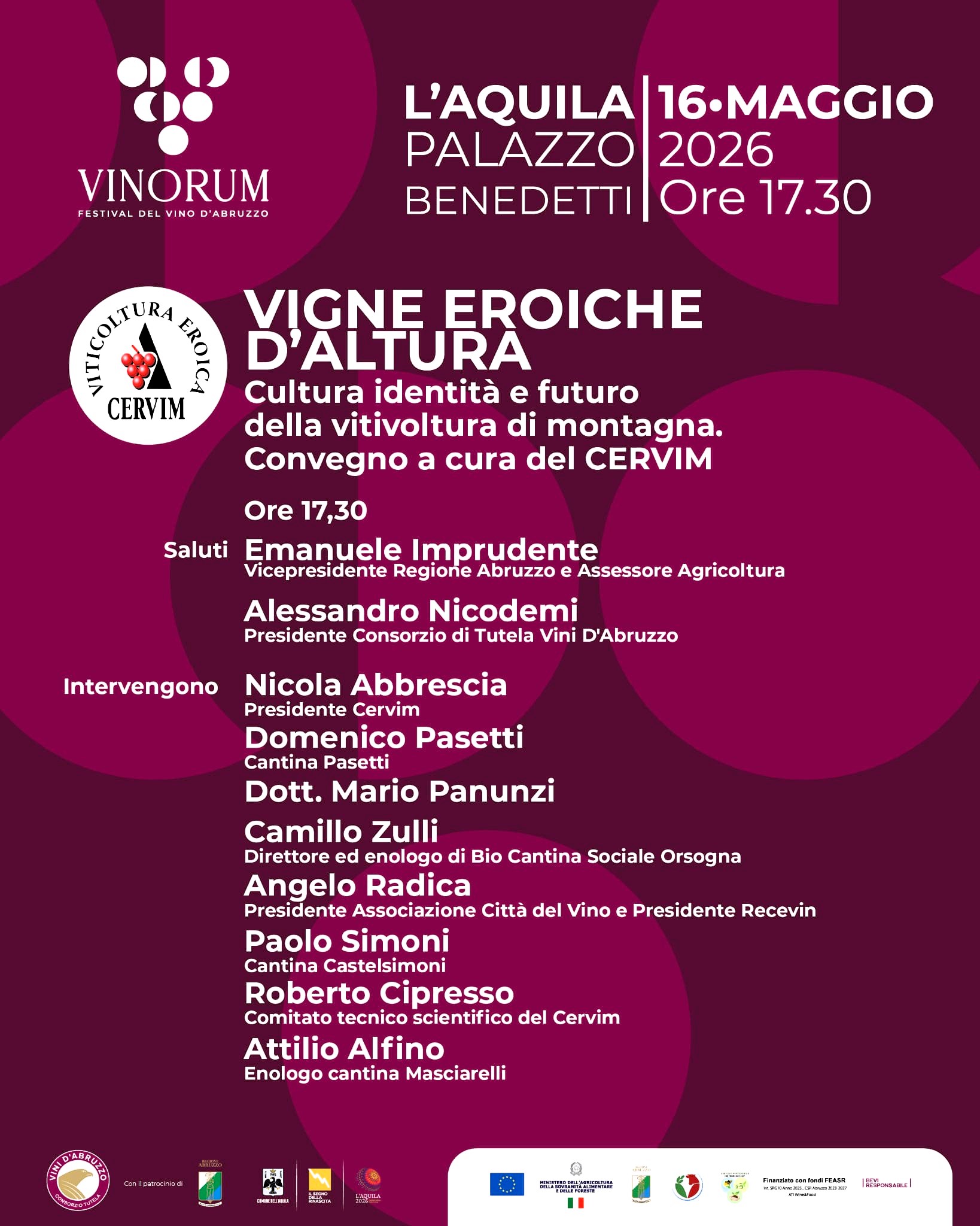 convegno cervim bio cantina sociale orsogna