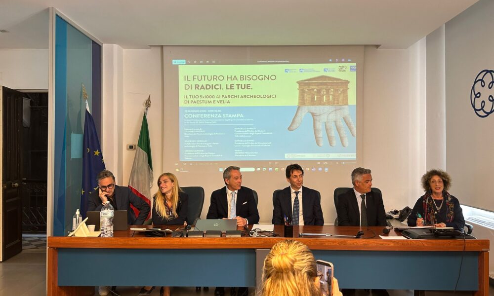 foto conferenza stampa ODCEC Salerno conferenza Parco Paestum