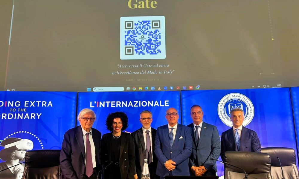 MADE IN ITALY GATE: LA RIVOLUZIONE DIGITALE DI FEDERITALY PER CONQUISTARE I MERCATI MONDIALI
