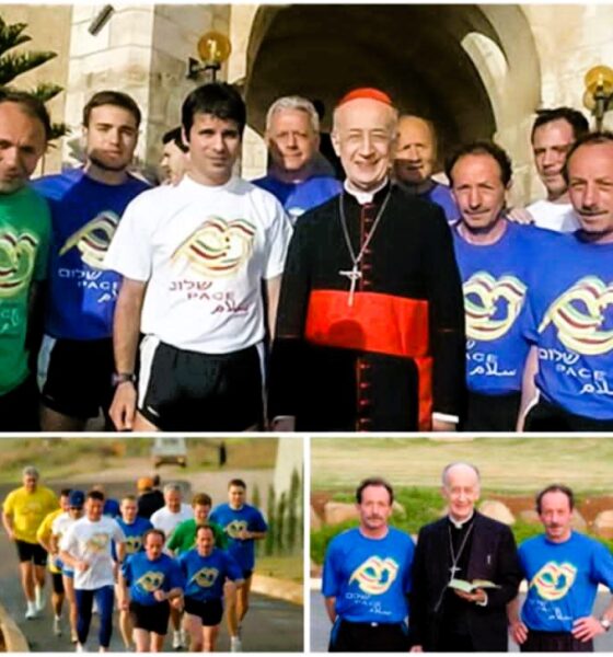 2004. Maratona della pace Gerusalemme Betlemme Elvino Gennari 2