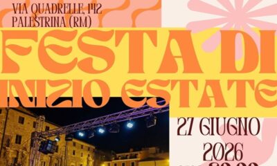 Palestrina - Arriva la festa di inizio Estate,e da " MONTONI " i raggianti " ERRESEI "