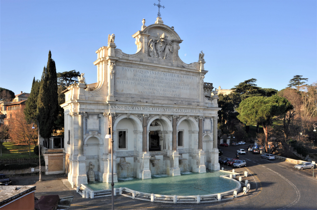 Acqua Paola Gianicolo (c) Sovrintendenza Capitolina ai Beni Culturali