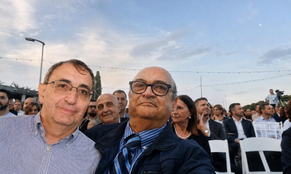 Da SX Luigi LE PERA e Pino GIORDANO + UGL TELECOMUNICAZIONI