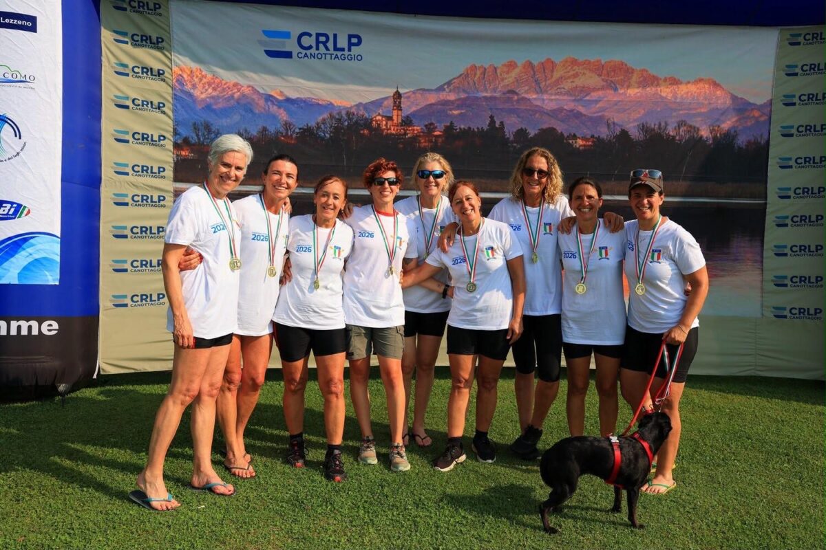 Equipaggio femminile cat. E CC3Ponti Oro ai campionati italiani