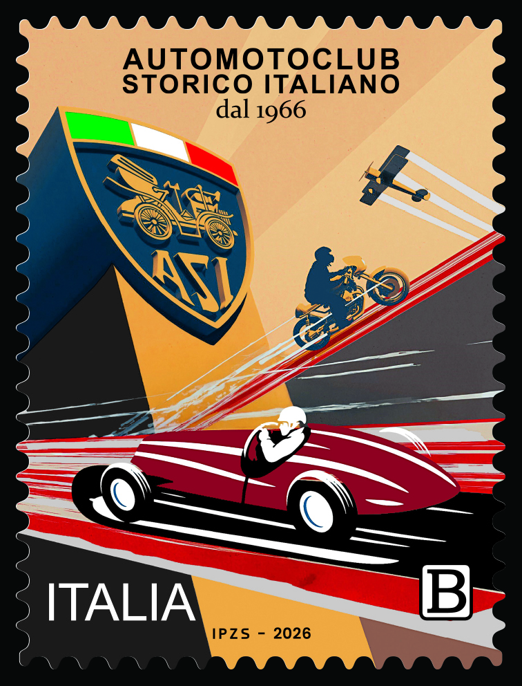Francobollo Automotoclub Storico Italiano