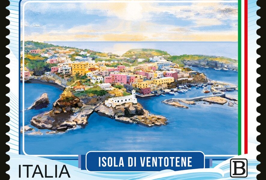 Francobollo Isola di Ventotene 885 x 744