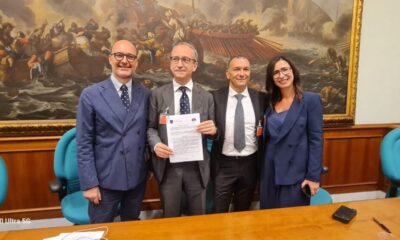 Giuseppe Miceli (SIRIP), Francesco Casale ()Unicam), Achille Ducoli (SIRIP) e Serena Ranieri (SIRIP)