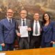 Giuseppe Miceli (SIRIP), Francesco Casale ()Unicam), Achille Ducoli (SIRIP) e Serena Ranieri (SIRIP)