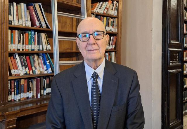 il presidente Franco Pavoncello
