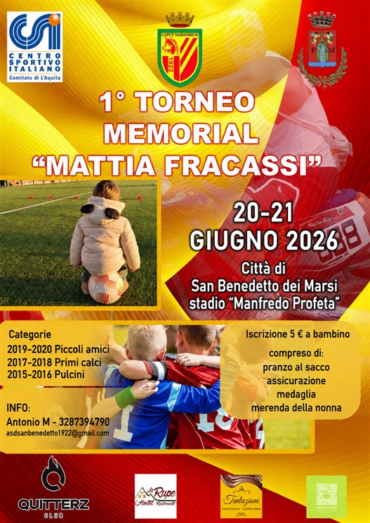 Memorial Mattia Fracassi 527 x 746
