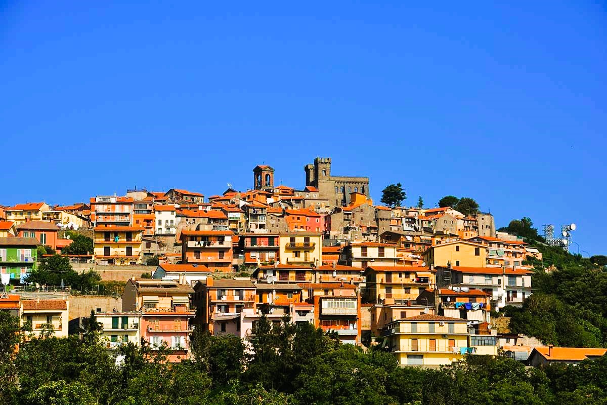 Rocca Priora vista Paese