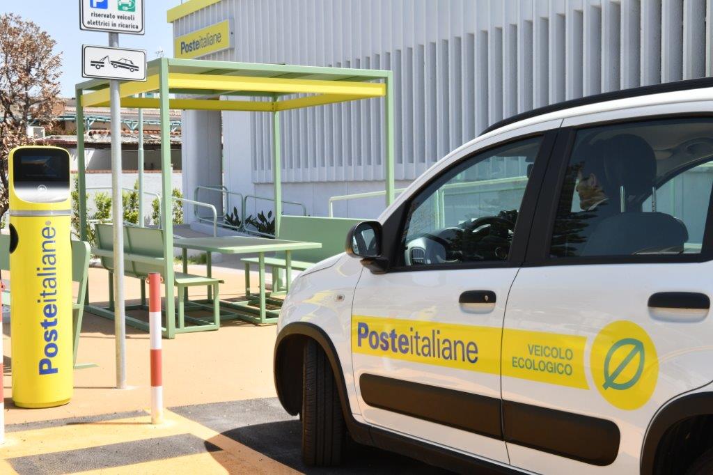 Le prime colonnine elettriche di Poste Italiane arrivano nel Reatino: ecco dove si trovano
