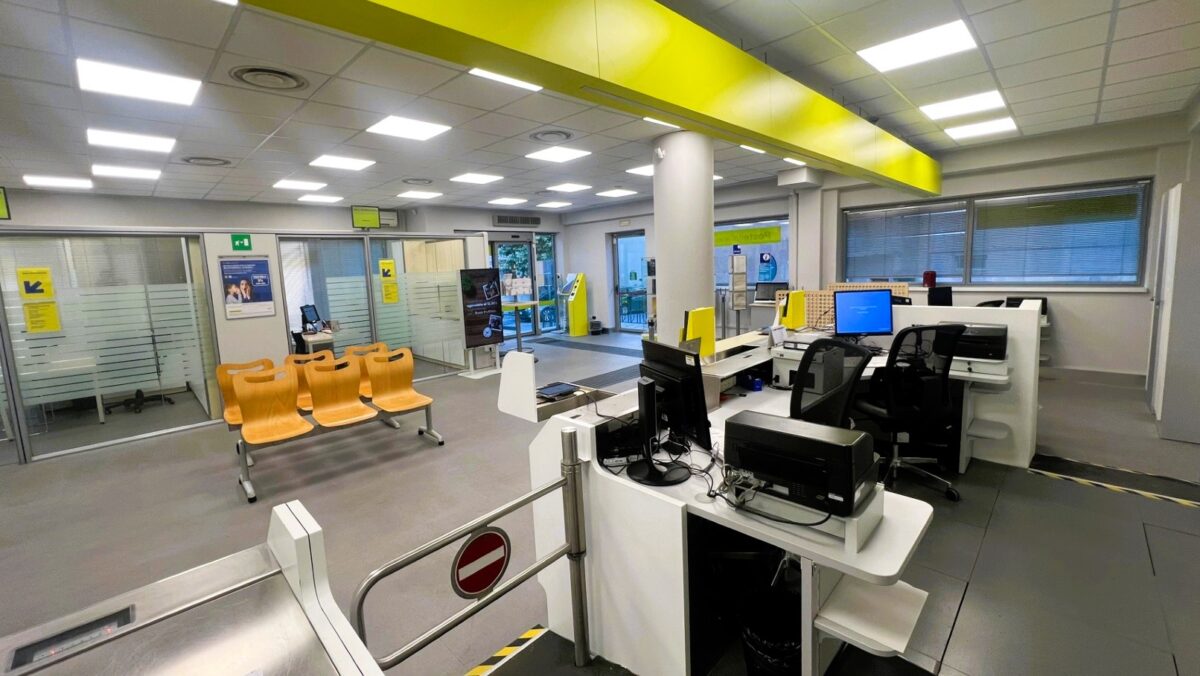 Ufficio postale di Carsoli rinnovato