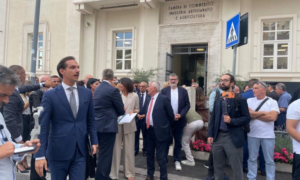 Inaugurazione Camera di Commercio Frosinone