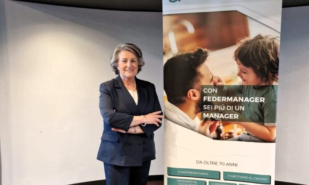 franca camplone presidente federmanager abruzzo molise