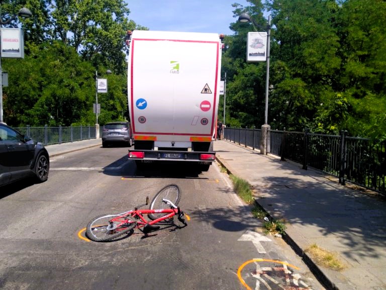 incidente viale magenta