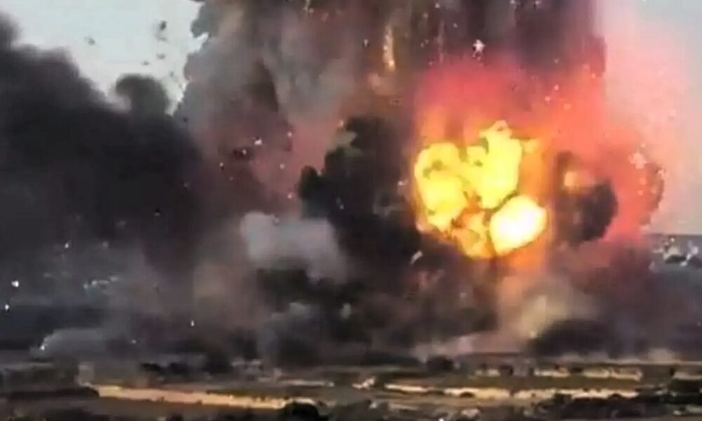 fabbrica di fuochi d'artificio