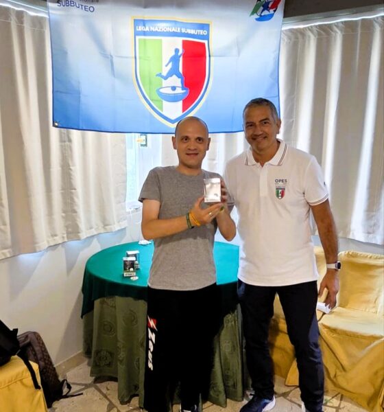 Premiazione Subbuteo