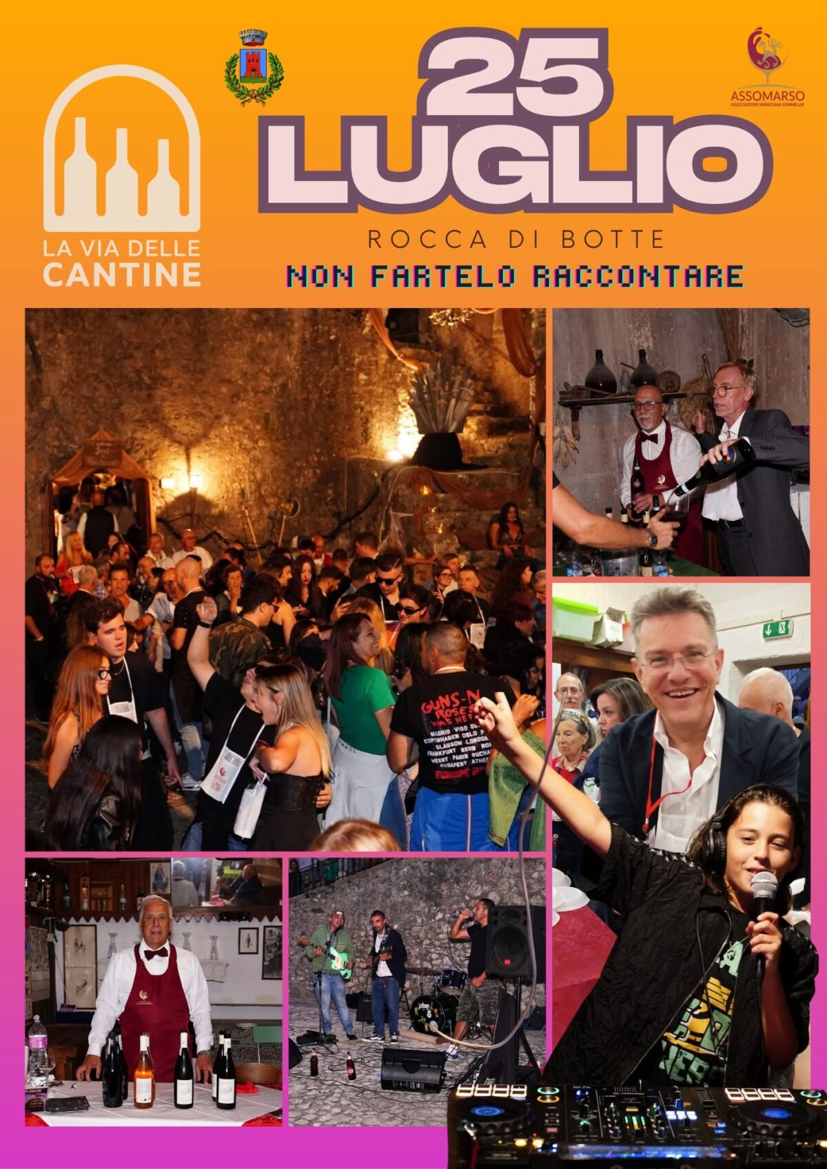 Locandina evento Rocca di Botte