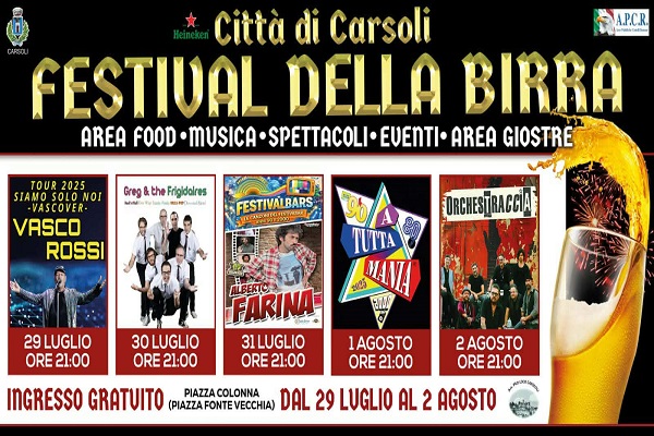 Locandina evento Carsoli