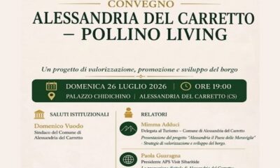 Alessandria del Carretto - Convegno " Alessandria del Carretto - Pollino Living " valorizzazione e sviluppo del borgo