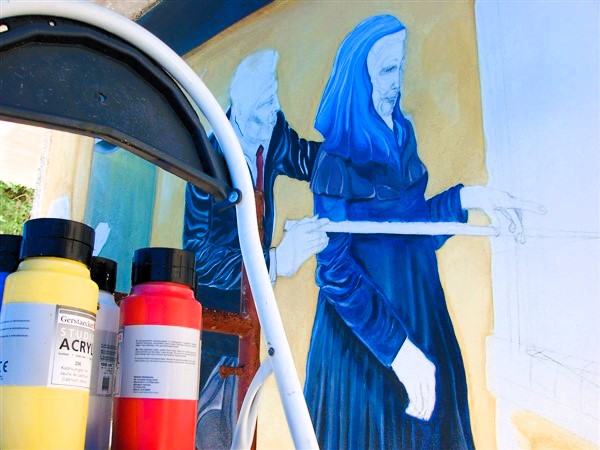 Murales, Tufo di Carsoli