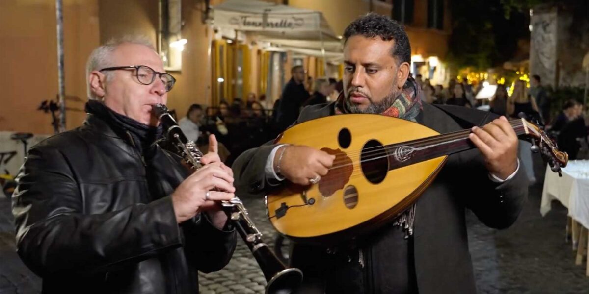 Da sinistra, Gabriele Coen e Ziad Trabelsi