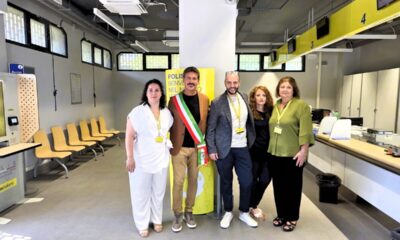FOTO_Presentazione dell'ufficio postale di Monteporzio Catone, rinnovato grazie al progetto Polis