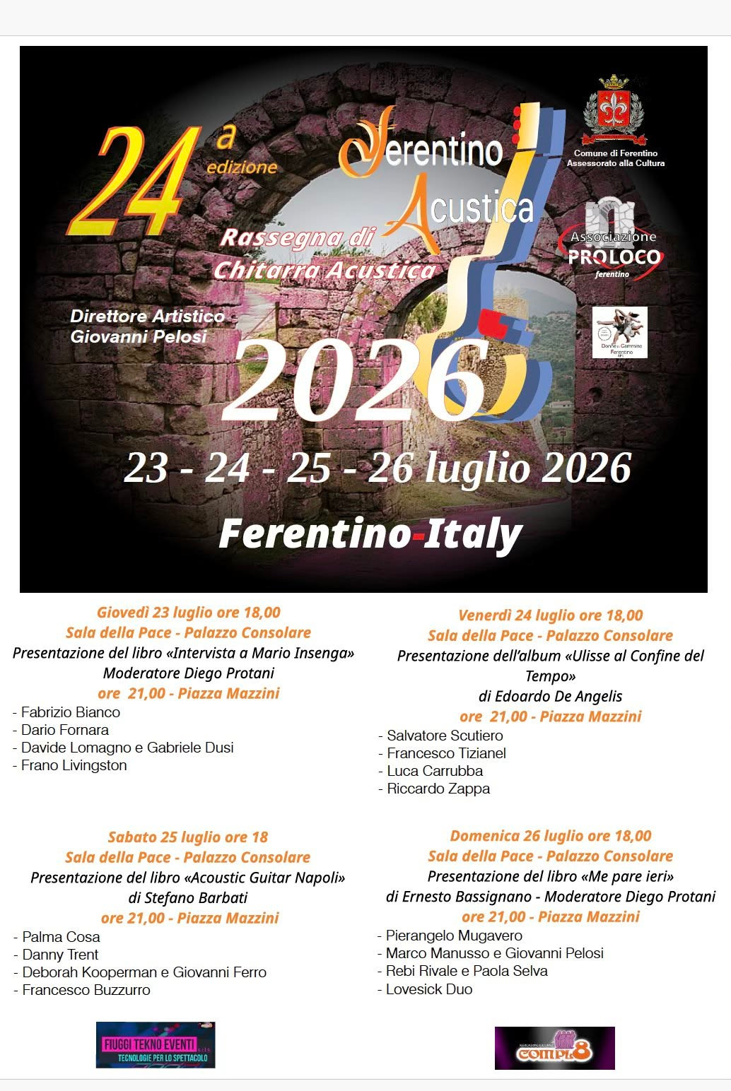 Ferentino, locandina evento