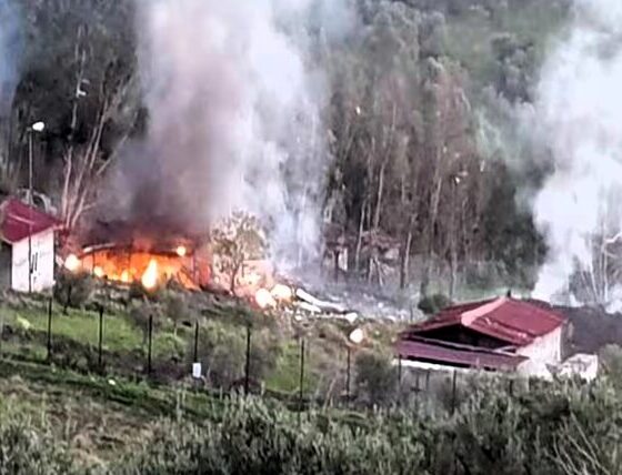 Esplosione fabbrica fuochi di artificio