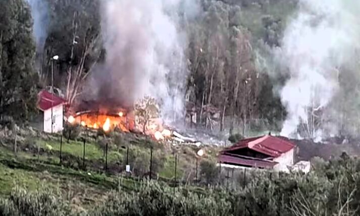 Esplosione fabbrica fuochi di artificio