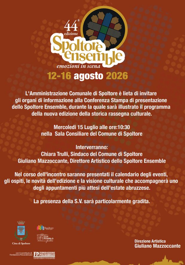 Locandina Evento a Spoltore