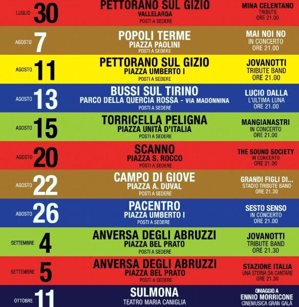 Locandina Eventi