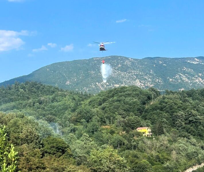 Incendio a Carsoli