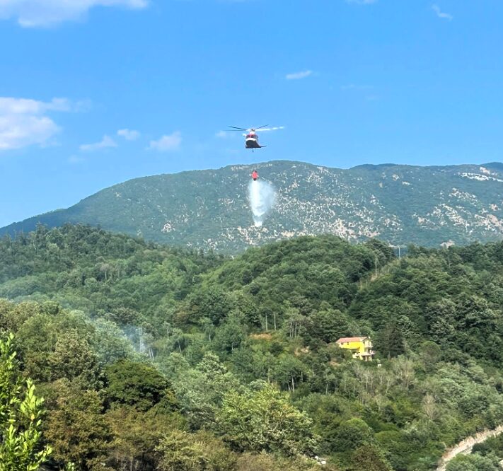 Incendio a Carsoli