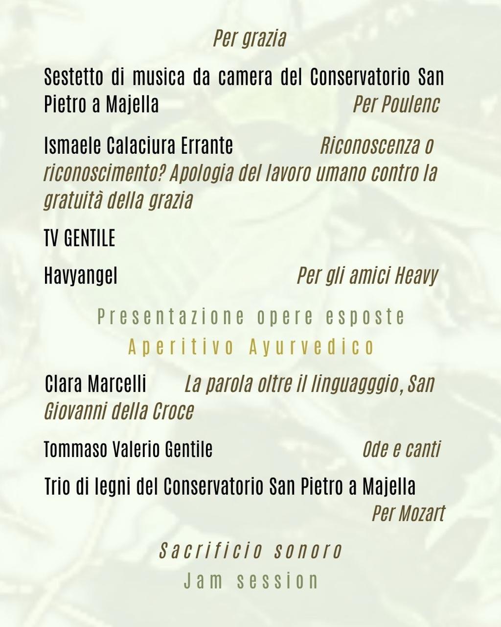 Per grazia- l'albero dei desideri", l'evento speciale che unisce musica e filosofia nel cuore di Roma 47 Locandina parte 2