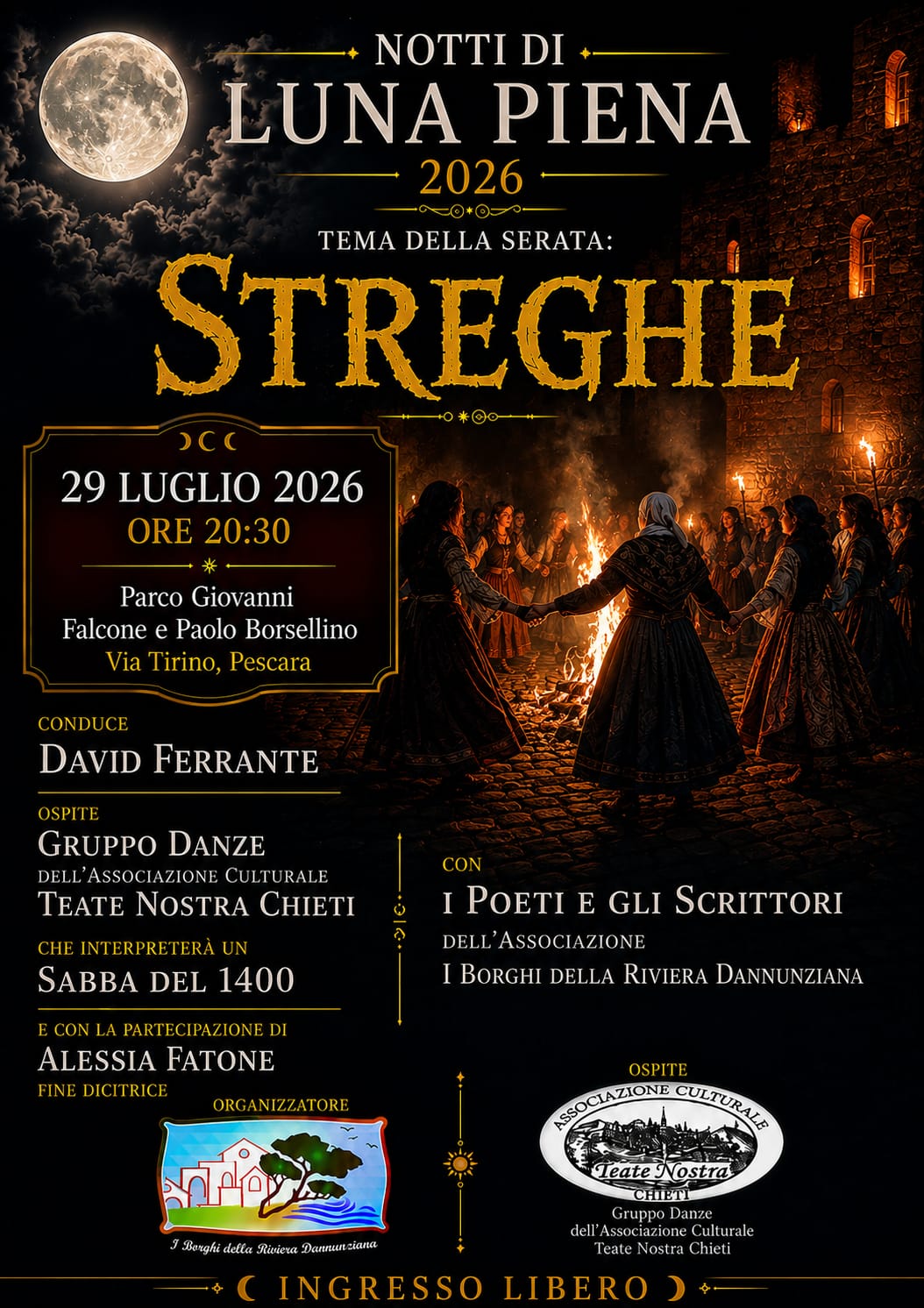 Notte luna piena