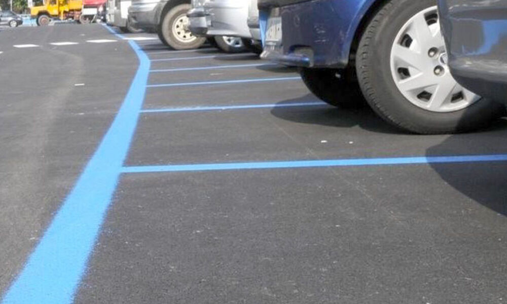 Strisce blu