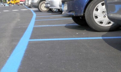 Strisce blu