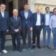 il Coordinatore Nazionale Diego Sardellitti, il Coordinatore Nazionale del Centro Nord Antonio Cianci, il Coordinatore Regionale della Lombardia Federico Lione e il Coordinatore della Provincia di Monza e Brianza Matteo Pedrali.