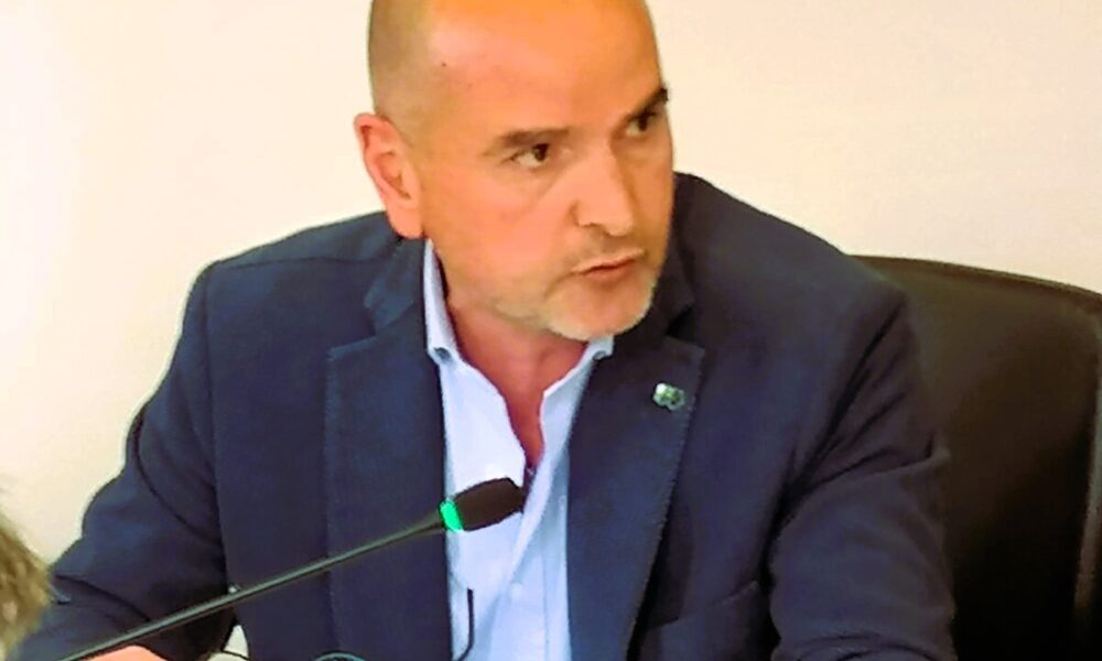 Il consigliere regionale Lugini
