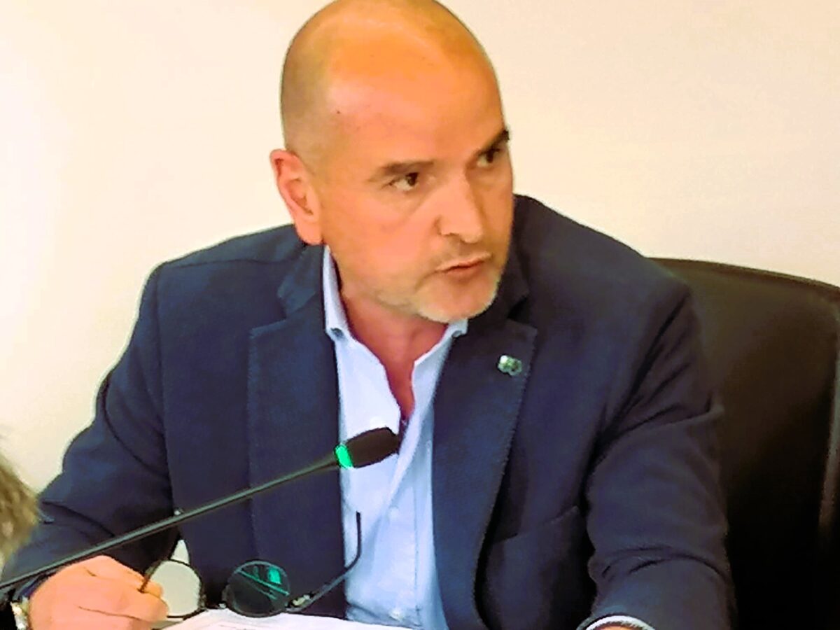 Il consigliere regionale Lugini