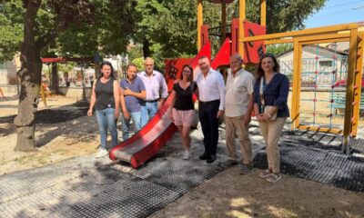 Villa San Sebastiano, inaugurato il nuovo parco giochi