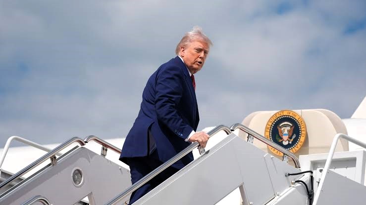 Donald Trump e L'Air Force One