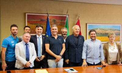Conferenza tenutasi ieri a Palazzo Silone all'Aquila per la presentazione del Campionato Italiano di Skiroll e Coppa Italia Nextpo